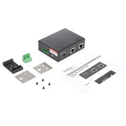 StarTech Industrial Gigabit PoE Splitter - 90W High Speed Power over Ethernet PoE+++ Splitter | POESLT1G48V Adapter / Converter Startech