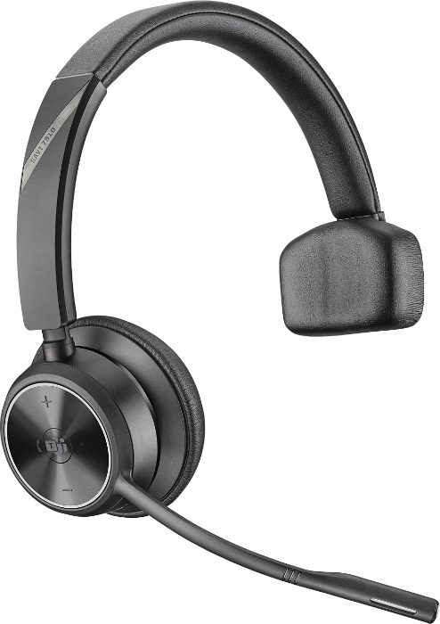 Poly 214778-05 SAVI 7300 Wireless Black Headset Headset Poly