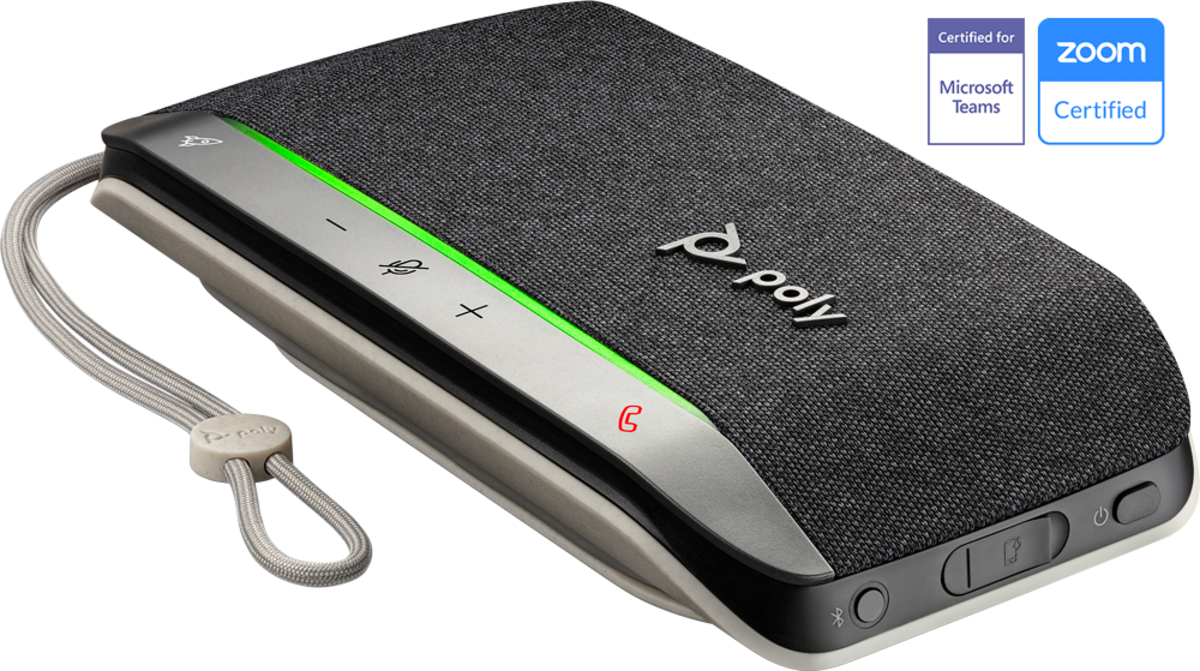 Poly Sync 20 USB-A Speakerphone Microsoft Teams Certified Audio Conferencing System Poly