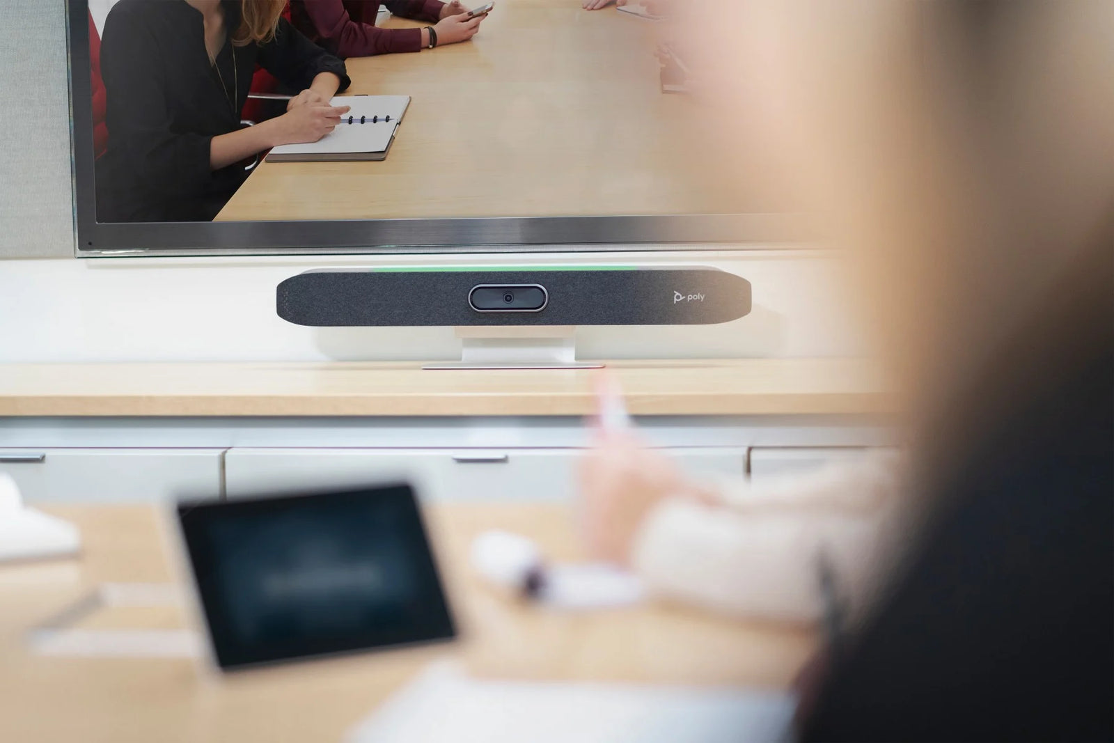 POLY Studio X50 All-In-One Video Bar with TC8 Controller Kit | 83Z47AA#ABU Video Conferencing System Poly