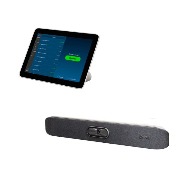 Poly Studio X30 + Poly TC8 Video Conferencing Solution For Small Meeting Rooms | 2200-86260-102 Video Conferencing System Poly