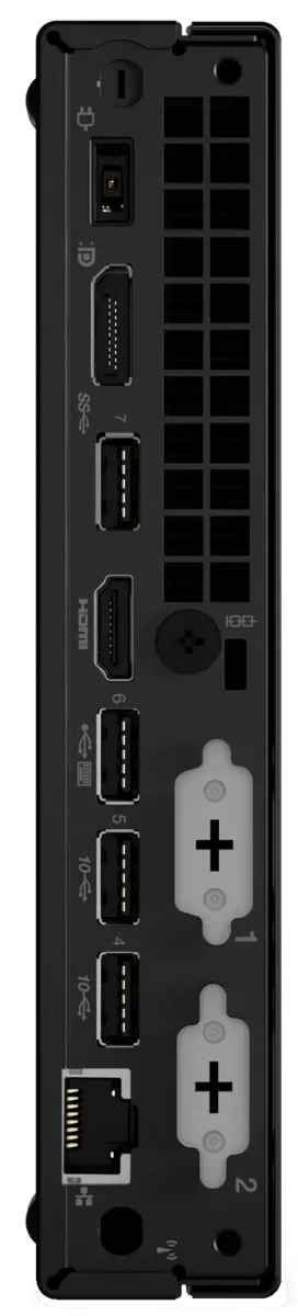 Lenovo ThinkCentre M70q Intel® Core™ i5 i5-13400T 8 GB DDR4-SDRAM 256 GB SSD Windows 11 Pro Mini PC Black | 12E30058UK Desktop PC Lenovo