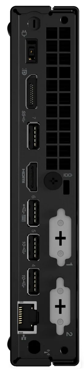 Lenovo ThinkCentre M70q Intel® Core™ i5 i5-13400T 16 GB DDR4-SDRAM 512 GB SSD Windows 11 Pro Mini PC Black | 12E30059UK Desktop PC Lenovo