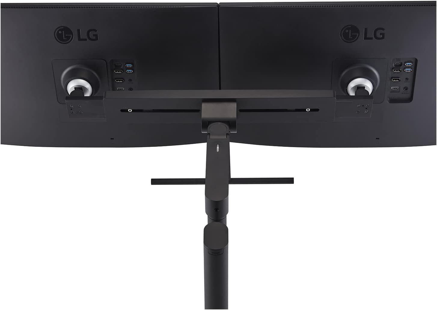 LG 27QP88DP-BS 27" QHD Monitor Ergo Dual with Daisy Chain Desktop Monitor LG