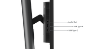Lenovo ThinkVision 63A1GAT1UK P27h-30 27" QHD USB-C-Docking Monitor Desktop Monitor Lenovo