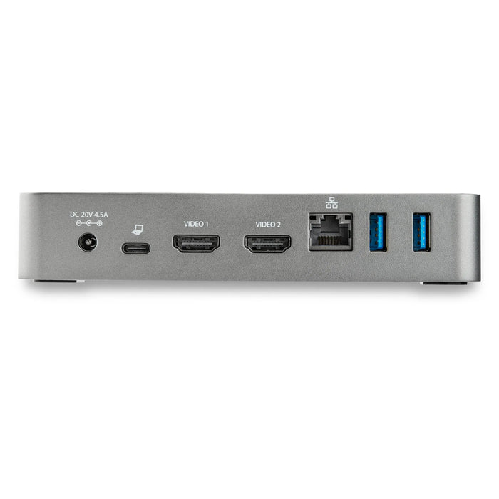 StarTech DK30CHHPDUK Notebook Dock/Port Replicator Wired USB 3.2 Gen 1 (3.1 Gen 1) Type-C Black, Silver