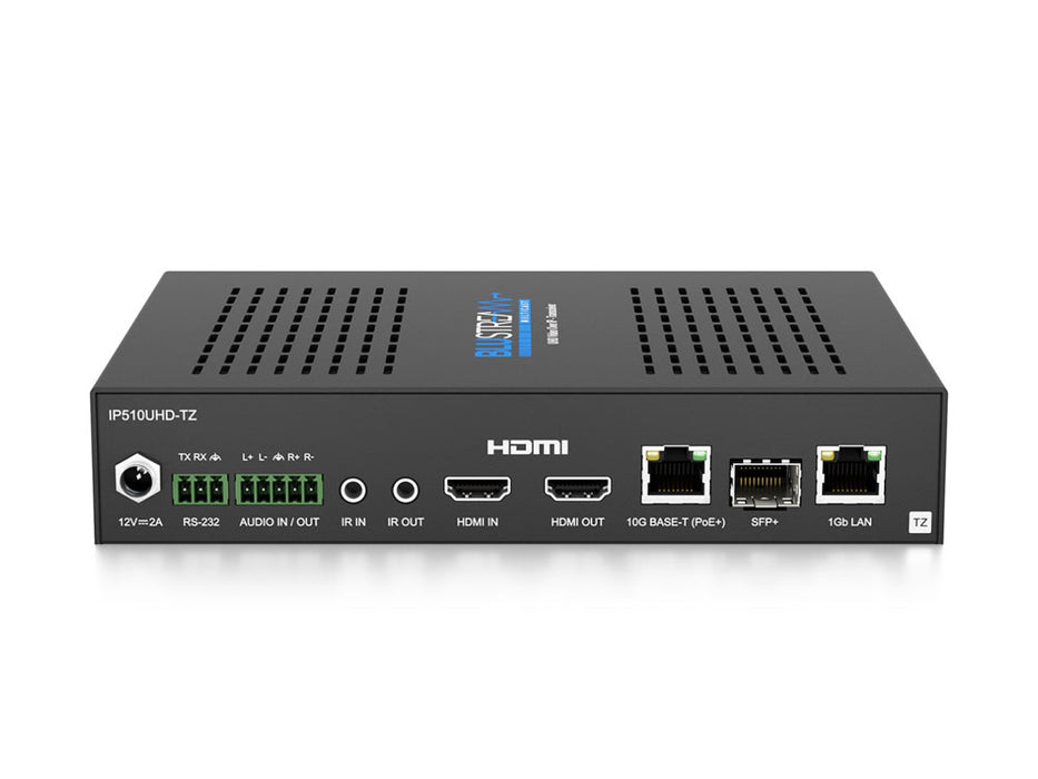 BluStream 4K 60Hz 4:4:4 SDVoE Simultaneous Transceiver Over 10Gb Managed Network | IP510UHD-TZ