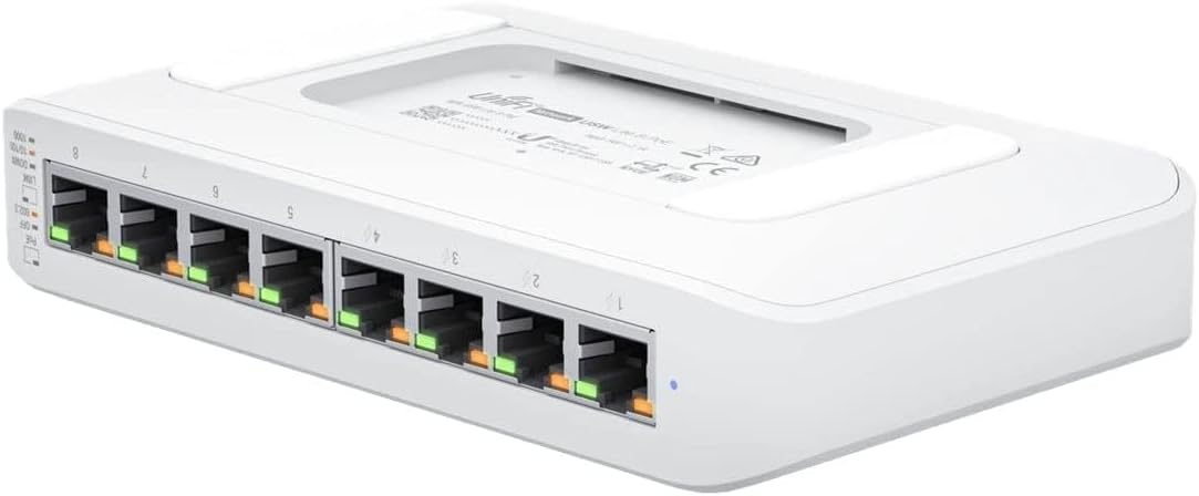 Ubiquiti UniFi Lite 8-Port PoE Switch | USW-LITE-8-POE