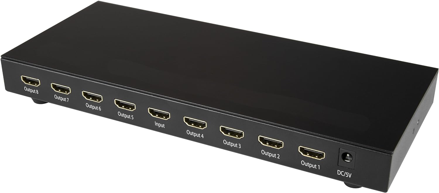 Startech 8-Port 4K 60Hz HDMI Splitter | ST128HD20 Splitter Startech
