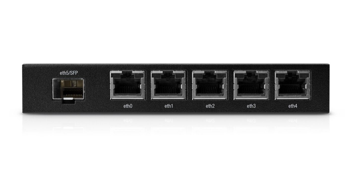 Ubiquiti EdgeRouter X SFP 5 Port Passive-PoE Gigabit Wired Router | ER-X-SFP