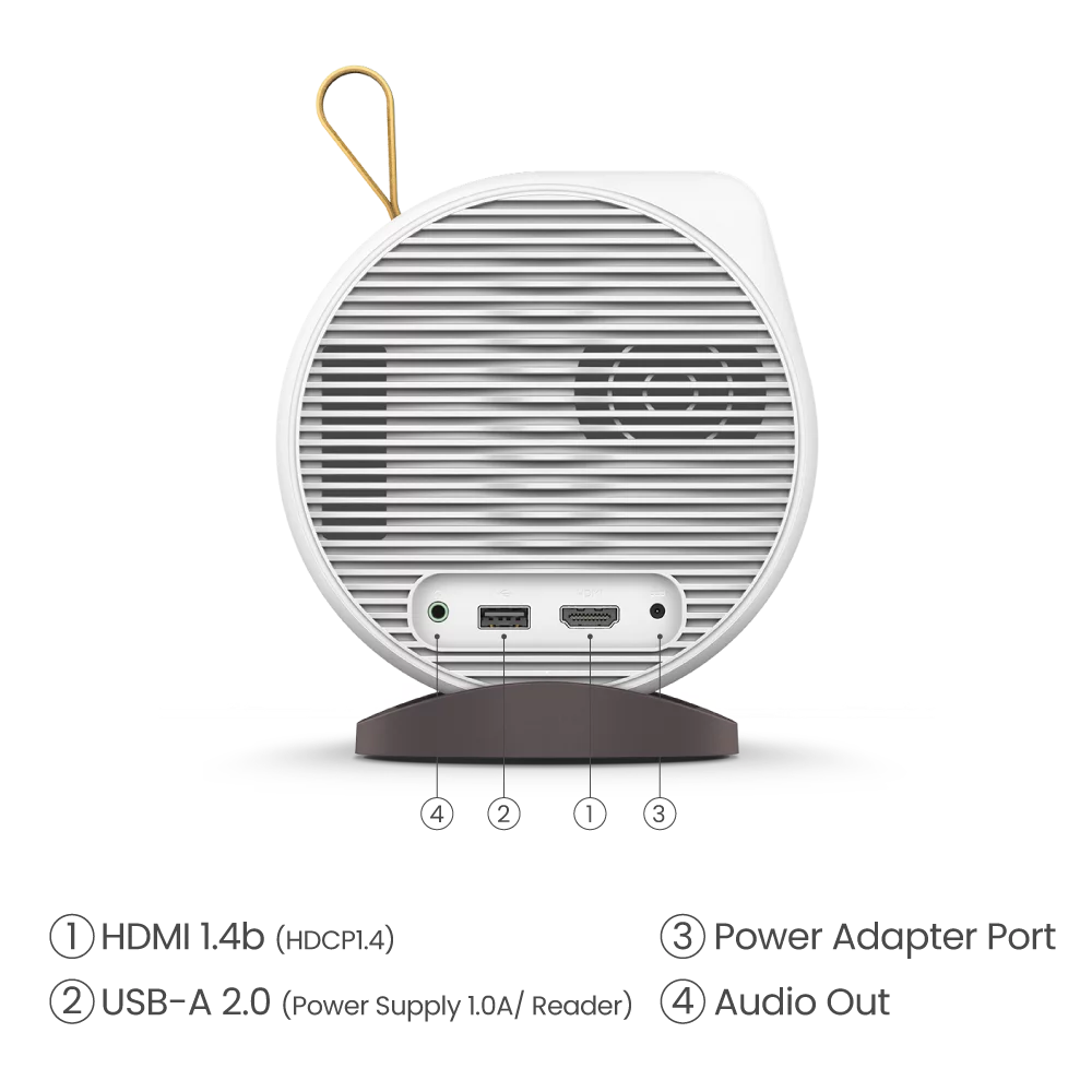 BenQ GV11/9H.JR377.59E Portable Projector - 200 Lumens Projector BenQ