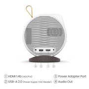 BenQ GV11/9H.JR377.59E Portable Projector - 200 Lumens Projector BenQ