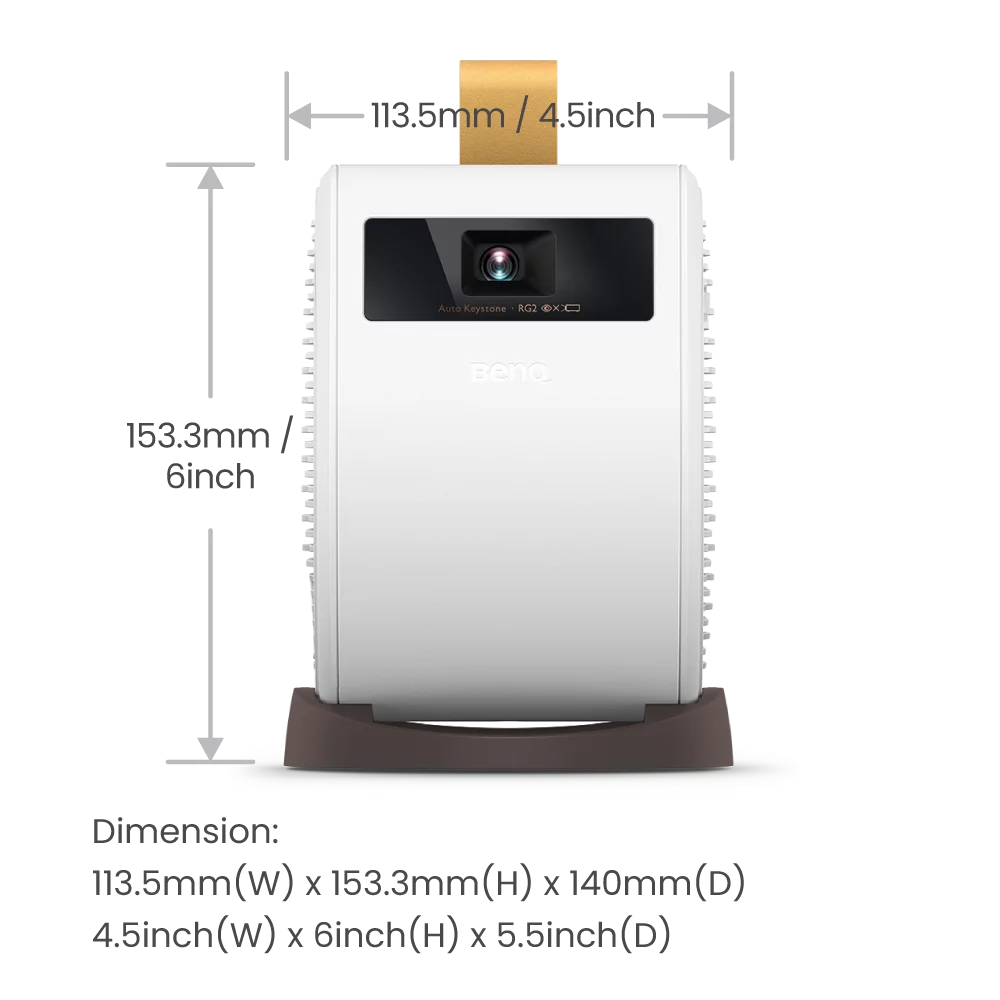 BenQ GV11/9H.JR377.59E Portable Projector - 200 Lumens Projector BenQ