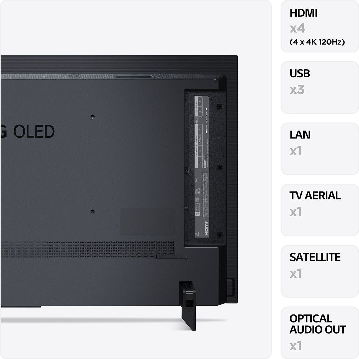 LG OLED42C34LA.AEK OLED Evo C3 42 Inch 4K Smart TV Hotel TV LG