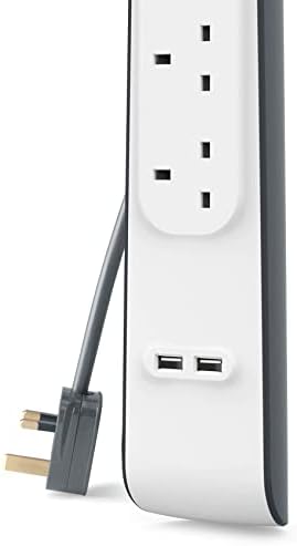 Belkin 2.4 Amp USB Charging 4-outlet Surge Protection Strip | BSV401AF2M