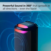 Sony XV800 X-Series Wireless Party Speaker with Powerful 360° Sound and MEGA BASS | SRSXV800B.CEL Speaker Sony