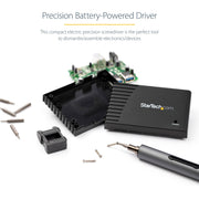 StarTech 20-Bit Electric Precision Screwdriver Set - CTK20PCEDRIVE Cable Accessory Startech