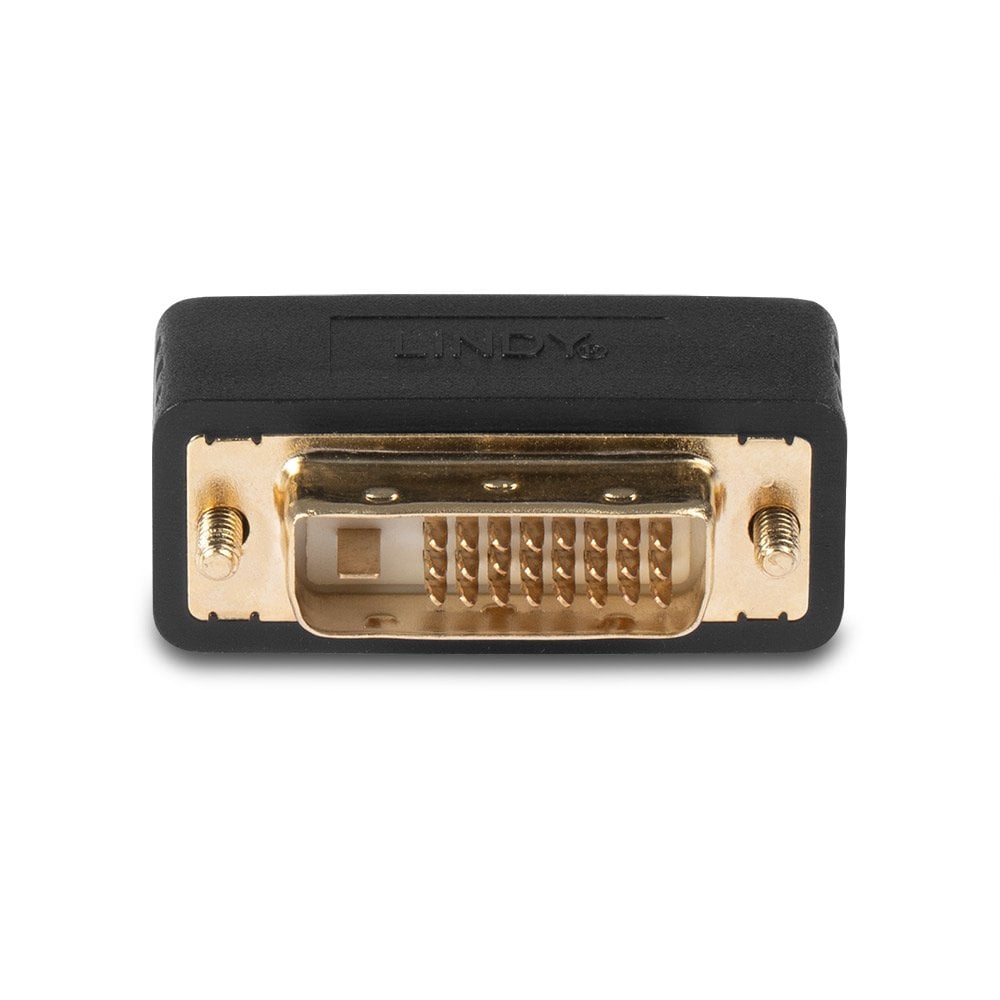 Lindy Premium DVI-D Coupler, Male to Female | 41098 Adapter / Converter Lindy