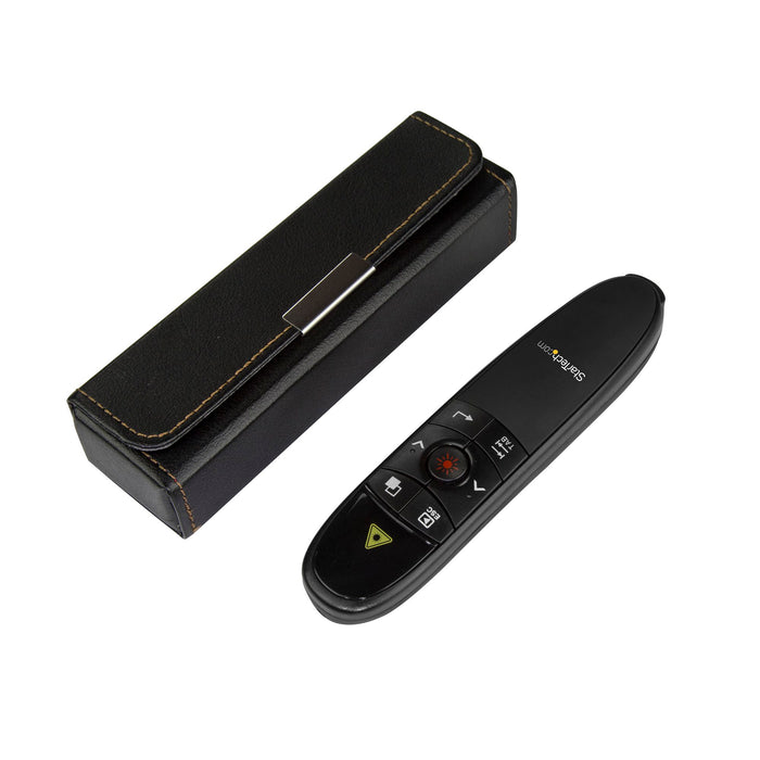 StarTech 27m Wireless Presentation Remote with Red Laser Pointer | PRESREMOTE