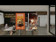 Ultra High Brightness Window Display - 3500cd/m2 Candela High Brightness Digital Signage ScreenMoove
