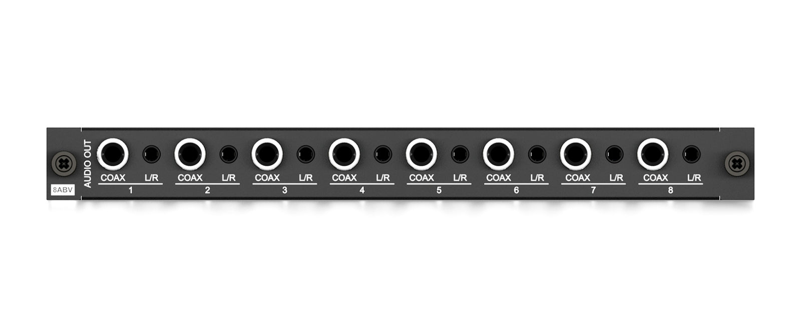 BluStream 8 Dual Output Audio Breakout Board With Variable Line Level Control | PRO-8ABV Matrix Switcher BluStream