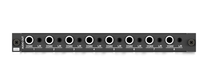BluStream 8 Dual Output Audio Breakout Board With Variable Line Level Control | PRO-8ABV Matrix Switcher BluStream