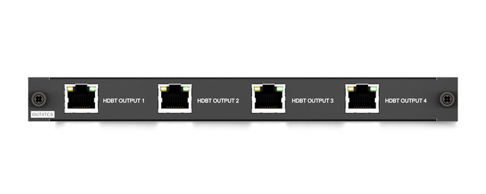 BluStream 4-Way HDBaseT™ CSC Output Board - 4K HDR up to 70m | PRO-OUT4TCS Matrix Switcher BluStream