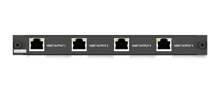 BluStream 4-Way HDBaseT™ CSC Output Board - 4K HDR up to 40m | PRO-OUT4TL-V2 Matrix Switcher BluStream