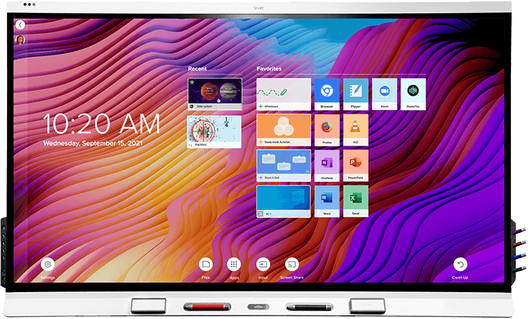 SMART Board 75" 6275SC Interactive Display Interactive Touchscreen Display Smart