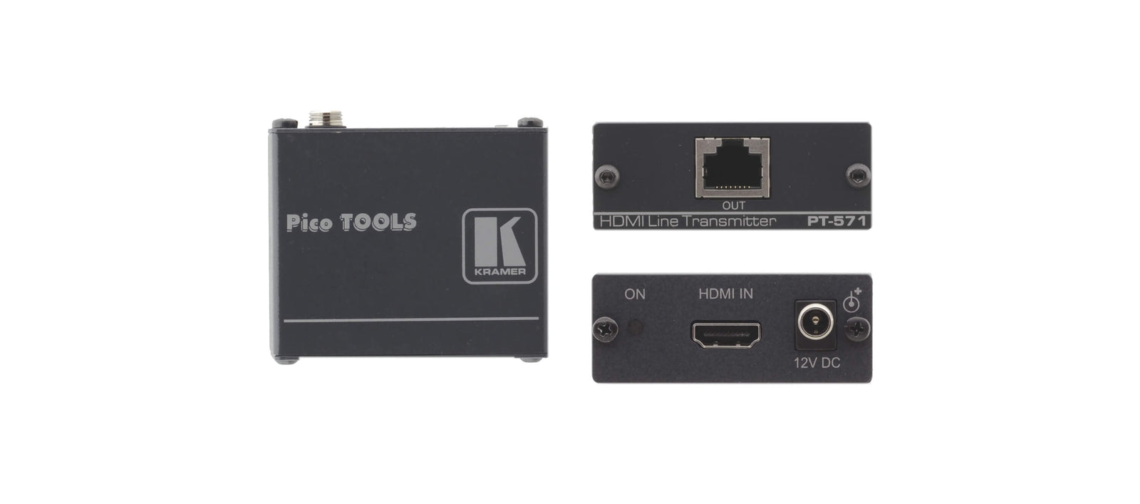 Kramer Electronics PT-571 HDMI HDCP 2.2 Compact Transmitter over PoC Long–Reach DGKat AV Extender Kramer