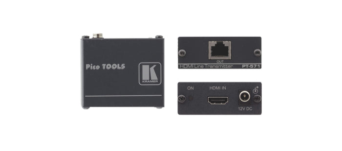 Kramer Electronics PT-571 HDMI HDCP 2.2 Compact Transmitter over PoC Long–Reach DGKat AV Extender Kramer