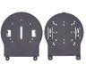 PTZOptics PT-CM-3-BK Universal Large Ceiling Mount | Black