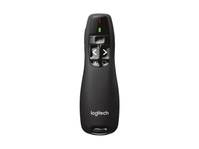 Logitech R400 Wireless Presenter RF Black - 910-001354 Logitech Wireless Presenters Logitech