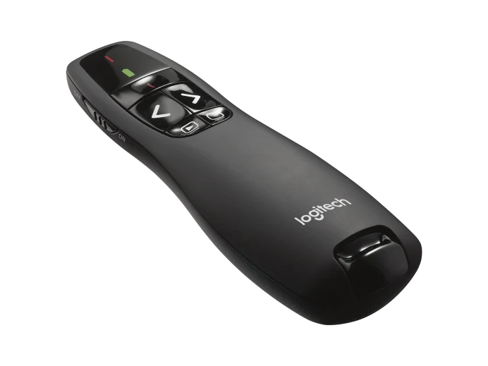 Logitech R400 Wireless Presenter RF Black - 910-001354 Logitech Wireless Presenters Logitech