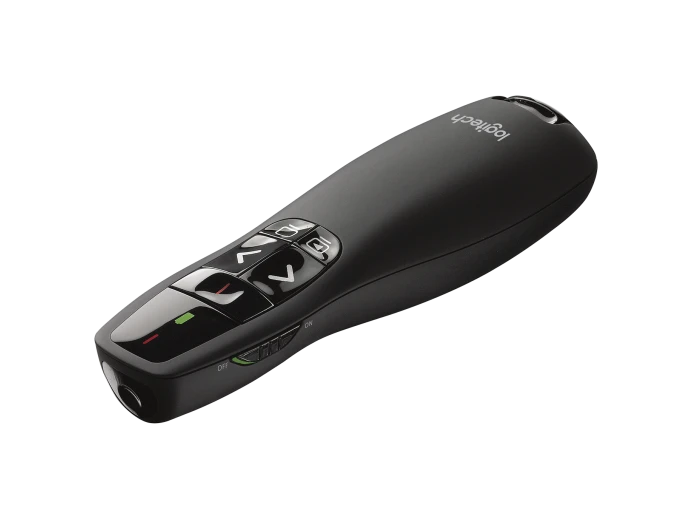 Logitech R400 Wireless Presenter RF Black - 910-001354 Logitech Wireless Presenters Logitech