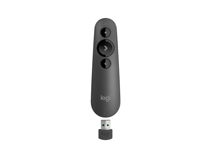 Logitech R500s Wireless Presenter Bluetooth/RF Graphite - 910-006518 Logitech Wireless Presenters Logitech