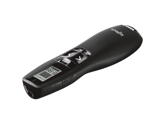 Logitech R800 Professional Presenter With LCD display For Time Tracking - 910-001350 Wireless Presenter Logitech