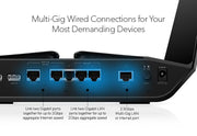 Netgear RAXE500-100EUS Nighthawk® Tri-Band WiFi 6E Router (up to 10.8Gbps) Wireless Router Netgear