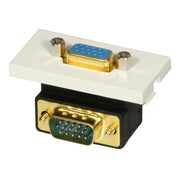 Lindy Right Angled VGA Snap-in Block | 60513 Adapter / Converter Lindy