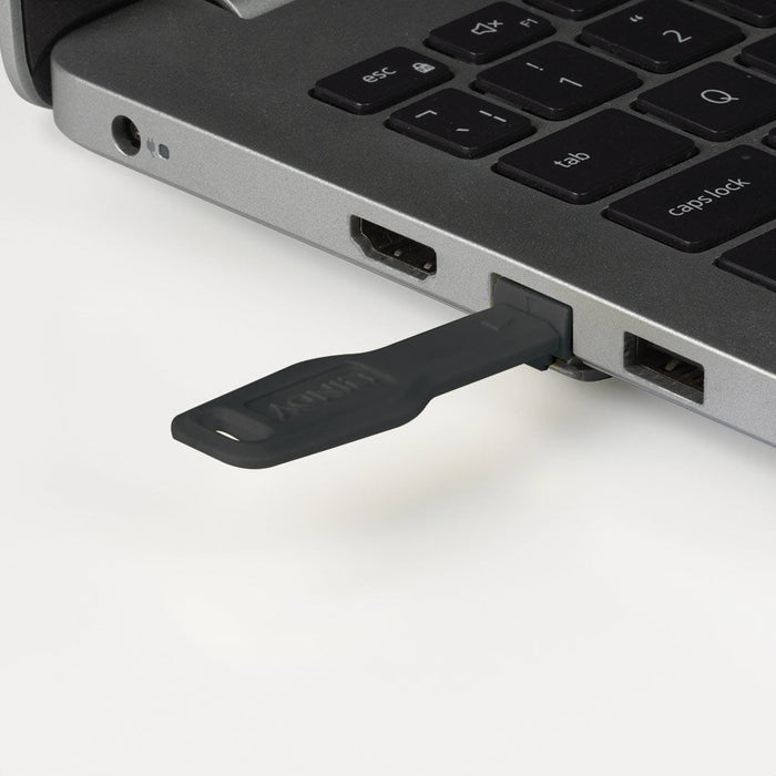 Lindy RJ45 Port Blocker, 10pcs + 1 Key, Black | 47891 Port Blockers Lindy