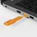 Lindy RJ45 Port Blocker Key, Orange | 47896 Port Blockers Lindy