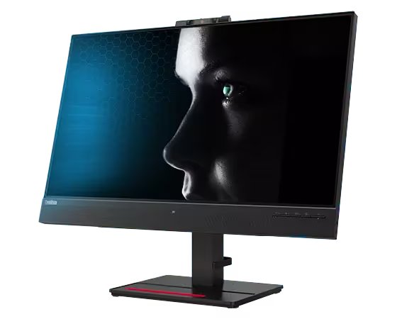 Lenovo ThinkVision 27" QHD 60Hz Monitor For Video Conferencing | 62A9GAT1UK Desktop Monitor Lenovo