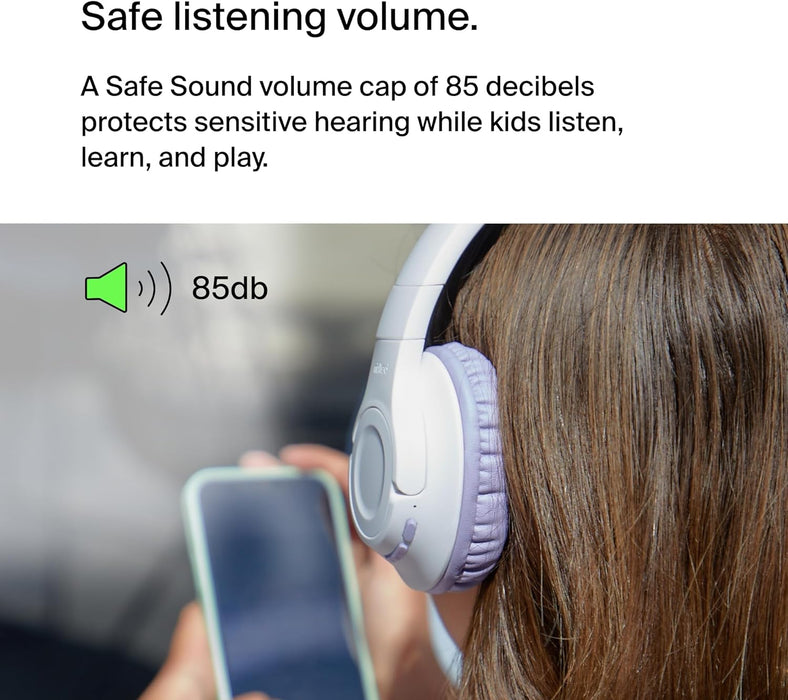 Belkin SoundForm Inspire Wireless Over-Ear Headset for Kids | AUD006BTLV