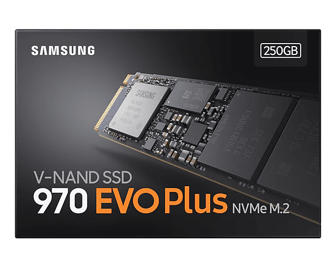 Samsung 970 Evo Plus 250GB NVMe M.2 Internal Solid State Drive - MZ-V7S250BW