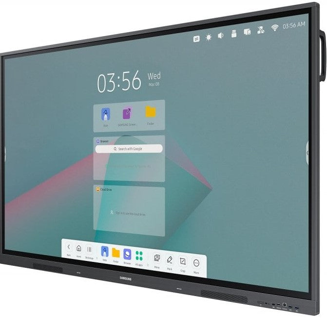 Samsung WA75C 75" 4K Interactive Display For Business with Built-in Android OS Interactive Touchscreen Display Samsung