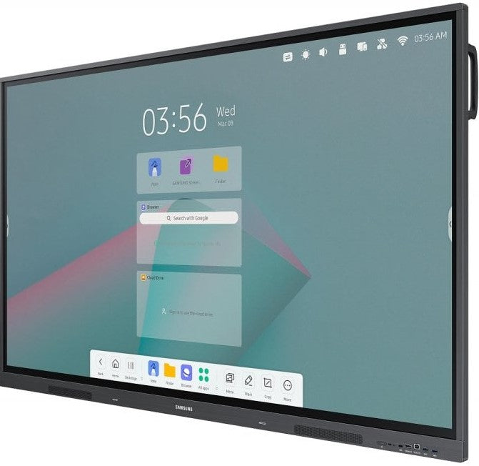 Samsung WA86C 86" 4K Interactive Display For Business with Built-in Android OS