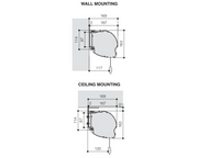 Screen International 16:9 (250x140cm) Tiziano Tensioned Screen | TT250X140 Projector Accessories Screen International