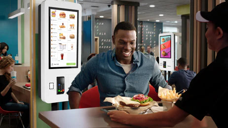 Self Service Ordering Kiosk for Takeaways Self-Service Kiosk ScreenMoove