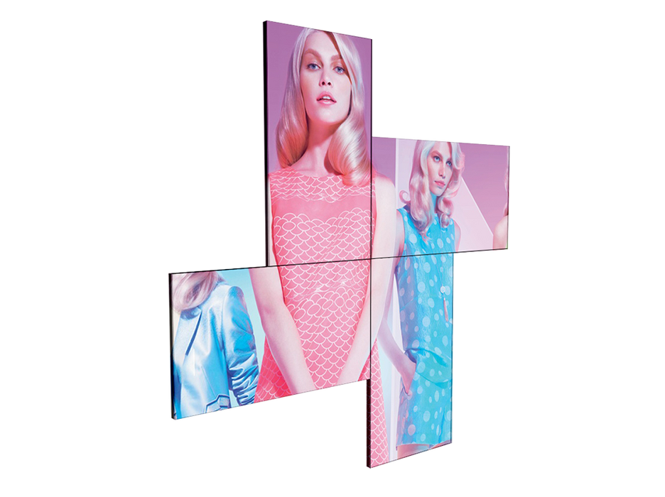 Moove TL55N1 – 55" Narrow Bezel LCD Videowall Display | 1.8mm Bezel to Bezel LCD Videowall Display ScreenMoove