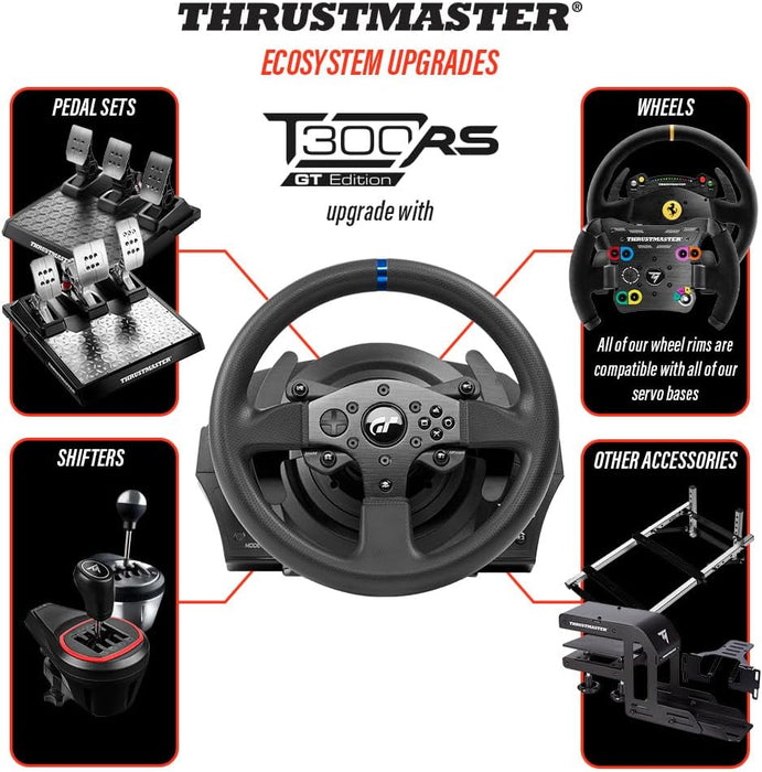 Thrustmaster T-GT II Racing Wheel mit 3 Pedalen für PS5/PS4/PC Thrustmaster T-GT II Racing Wheel mit 3 Pedalen für PS5/PS4/PC